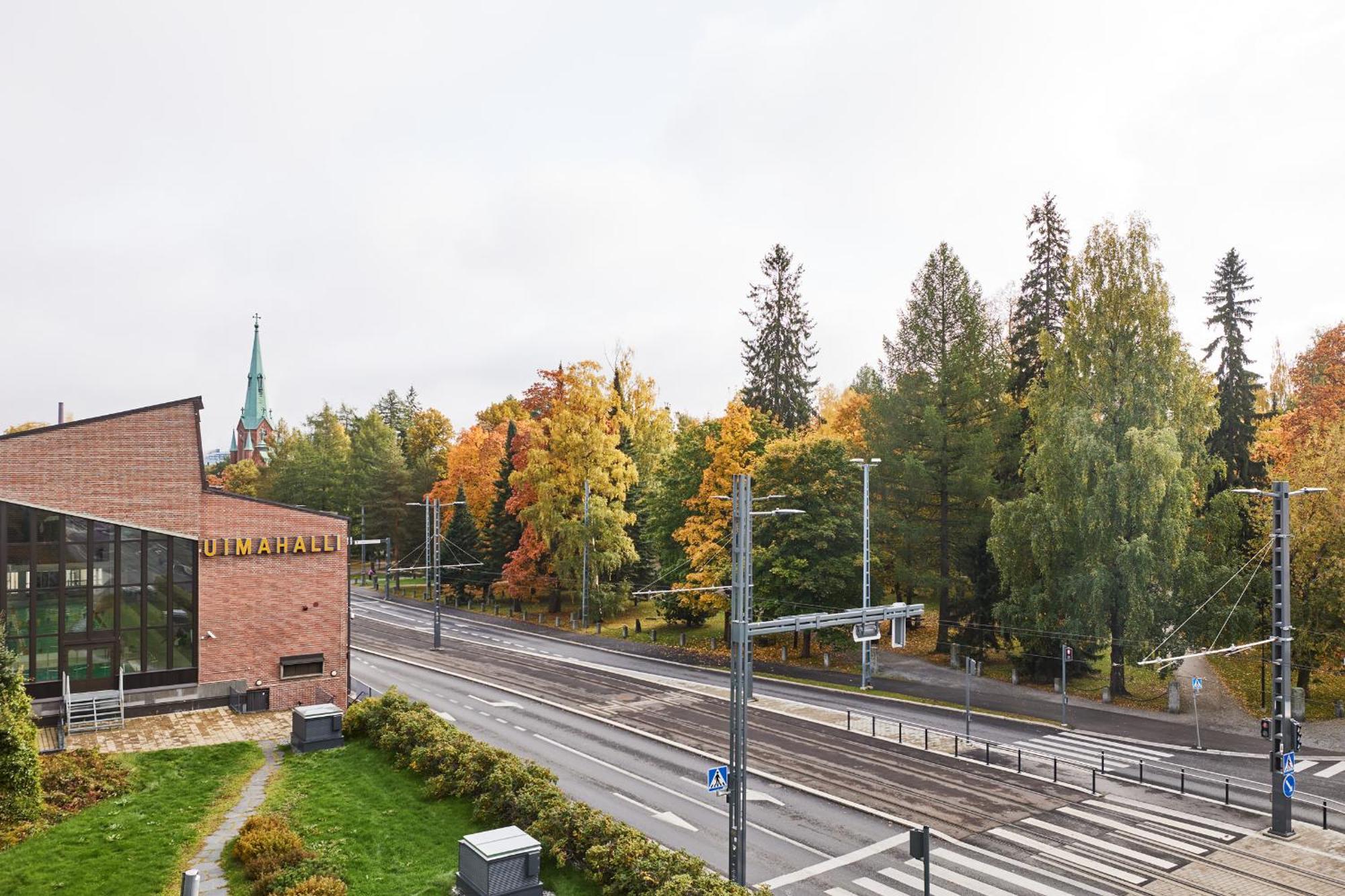 Rauhallinen Kolmio Omalla Saunalla Tampereen Keskustassa *